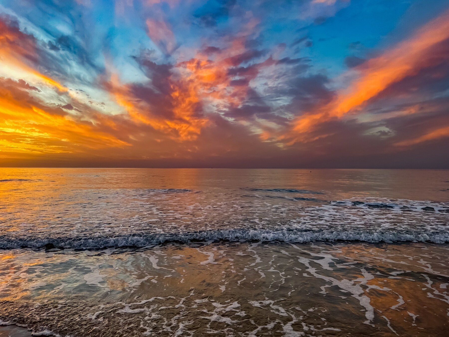 Heaven Caught Fire — full-frame 2024 fine art photograph by Eran Yerushalmi CHIEF