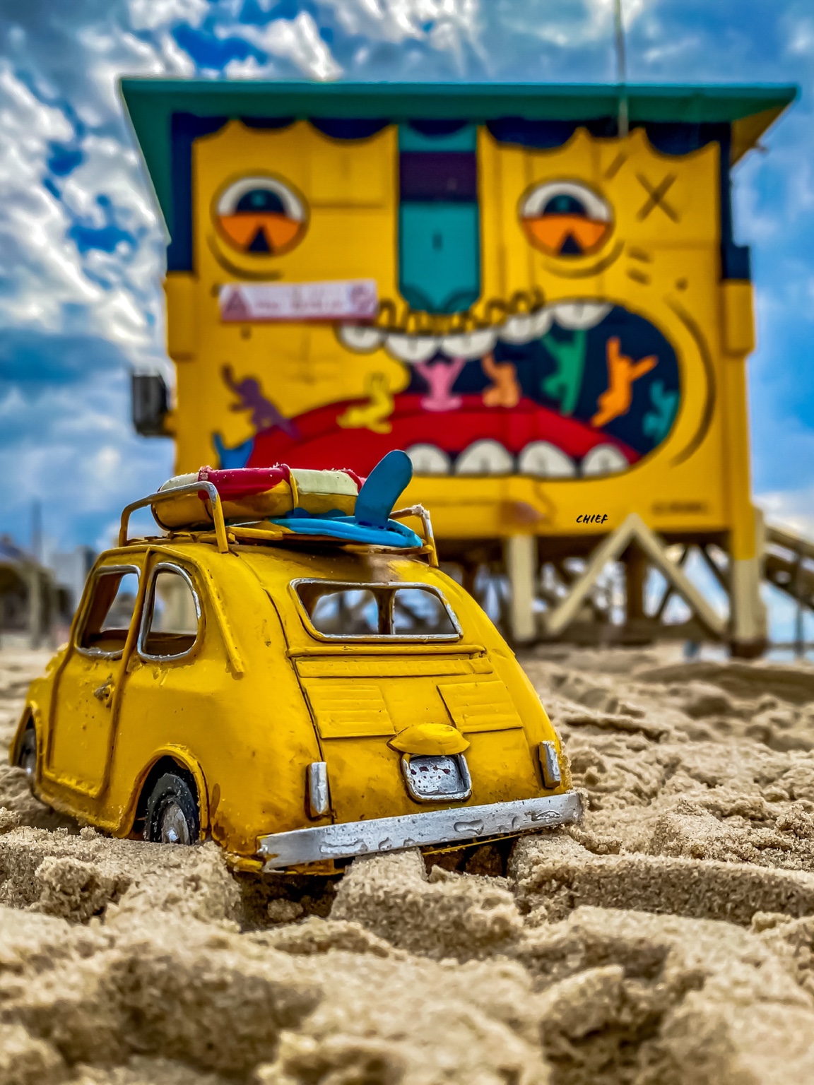 The Getaway Car — תמונה לסלון וצילום אמנותי ישראלי מאת ערן ירושלמי