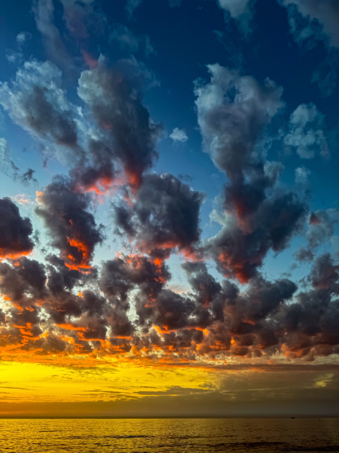 Clouds with Fire in Their Veins — fine art photography by Eran Yerushalmi, CHIEF